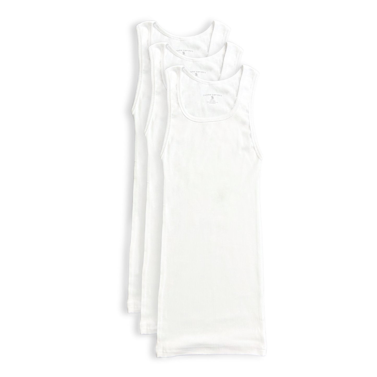 TRAILBLAZER Men’s Premium Ribbed Tank Top 3-Pack