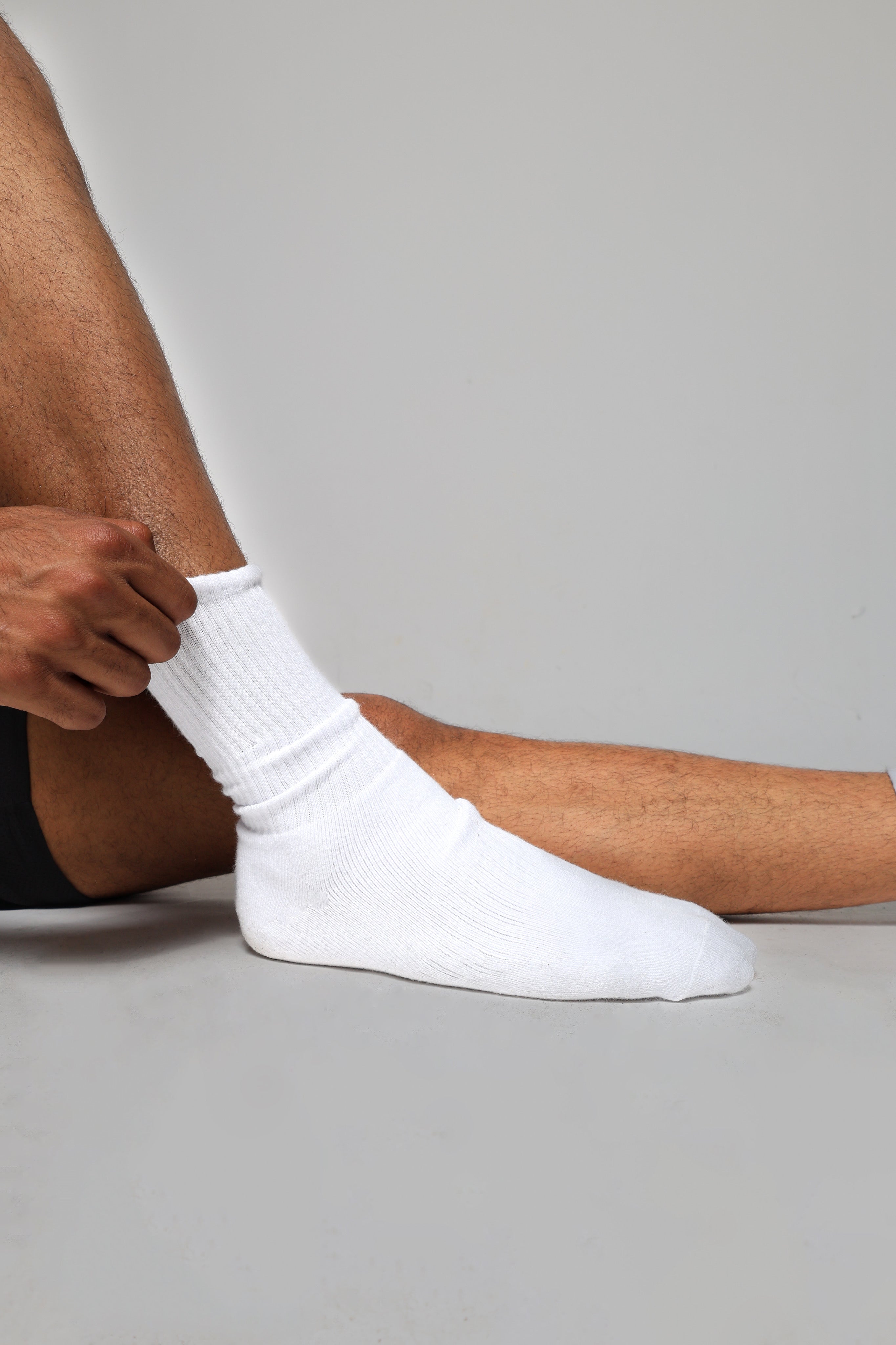 Calzini adidas Crew Sock 3 Stripe Blue-Chalk White-White - Fútbol Calzini adidas Crew Sock 3 Stripe Blue-Chalk White-White - Fútbol